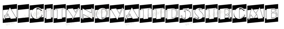 a_CityNovaTtD3StrCmb (COPY 1)字体转换